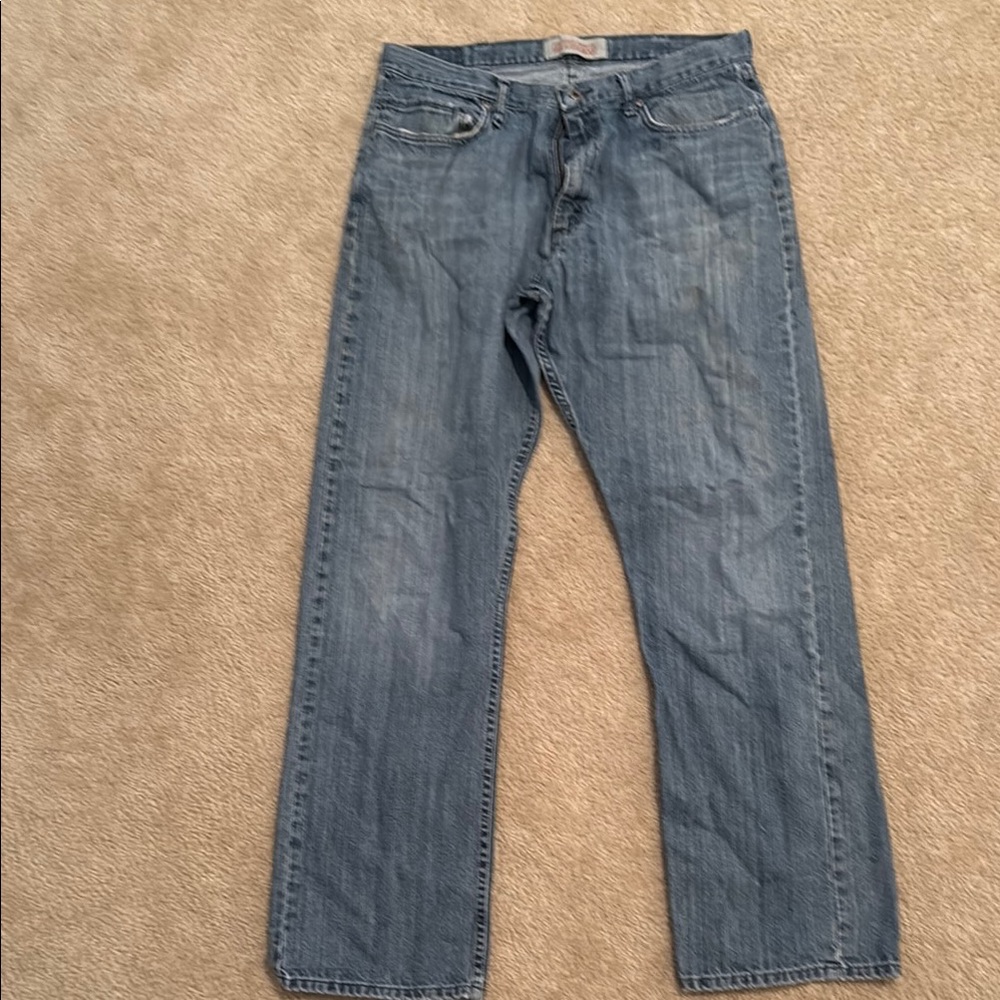 Vintage Wrangler Blue Straight Jeans Classic Fit